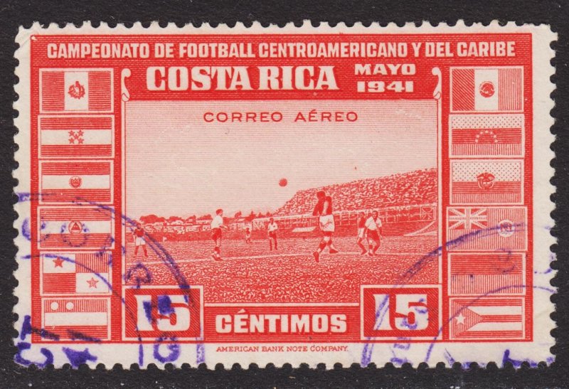 Costa Rica Scott C57 F+ used.
