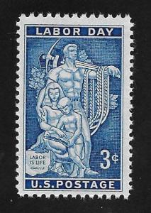 SC# 1082 - (3c) - Labor Day, MNH