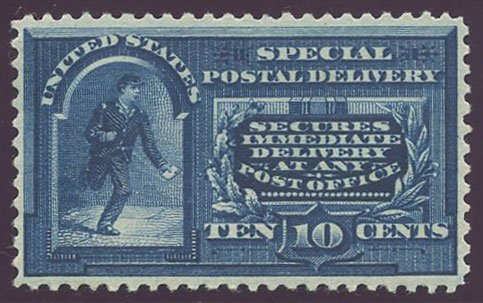 US Scott #E4, Mint, VF, Hinged