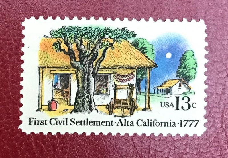 1977 US Sc 1725 MNH 13c Farm Houses Cv.30 Lot 7695
