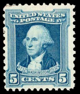 United States Scott 710 Mint never hinged.
