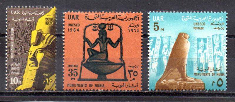 Egypt 652-654 MNH