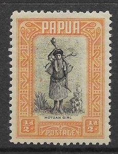 Papua New Guinea  94  1932  1/2 d  unused