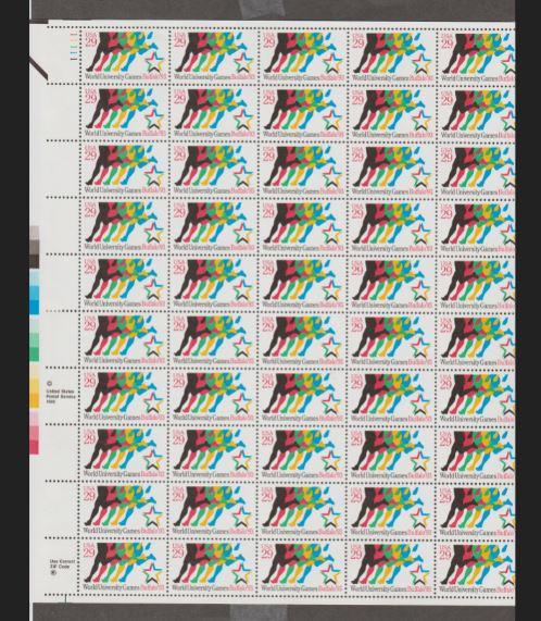 U.S. Scott #2648 Buffalo 1993 World University Game - $14.50 Face- Mint NH Sheet