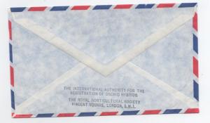 Great Britain Scott# MH61 used on cover to U.S.A.