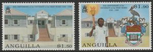 ANGUILLA - 1998 - University of West Indies - Perf 2v Set - Mint Never Hinged