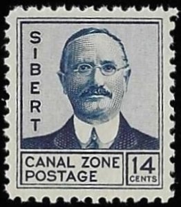 CANAL ZONE 110 14 cents Gen. W.L. Sibert, Stamp Mint OG NH EGRADED VF 81