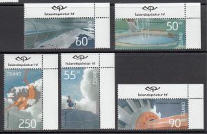 Iceland MNH 2004 Scott #1009-#1013 Set of 5 Geothermal Energy 