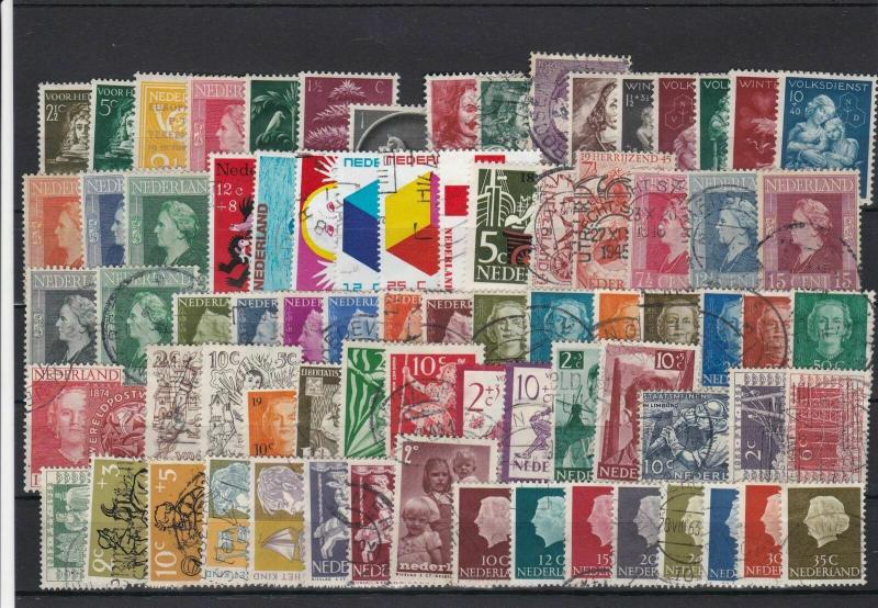 Netherlands Used Stamps Ref 24494