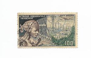 French West Africa 1954 - Scott #C19 *