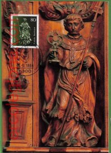 ag7262 - GERMANY - MAXIMUM CARD - 8.5.1984 - architecture - monuments-
