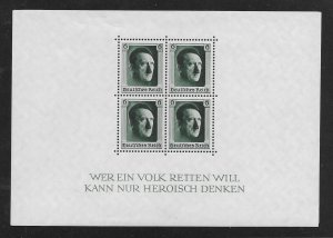 Germany B102  1937   S/S    VF   NH