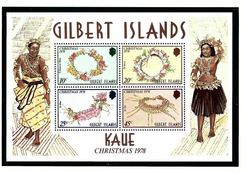 Gilbert Is 320a MNH 1978 Christmas S/S