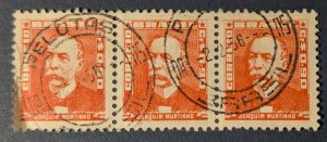 Brazil 794, 1955 3-strip