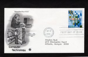 3106 Computer Tech, FDC PCS addressed