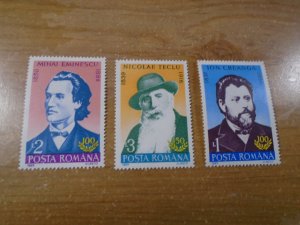 Romania  #   3583-85  MNH