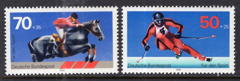 Germany B547-B548 MNH VF