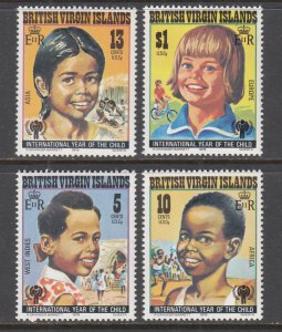 British Virgin Islands 356-359 MNH VF