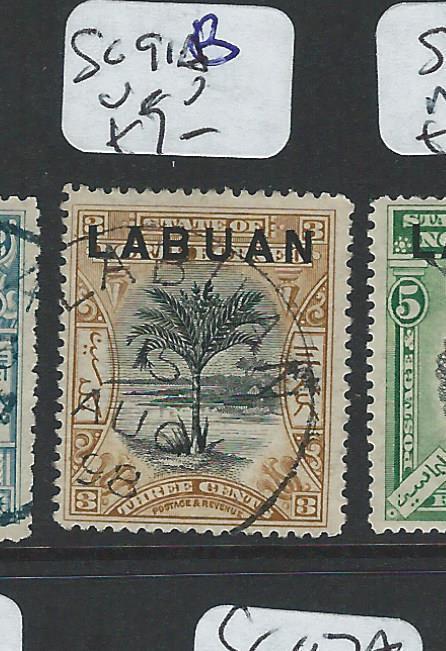 LABUAN  (P2201B) 3C TREE SG 91B   VFU