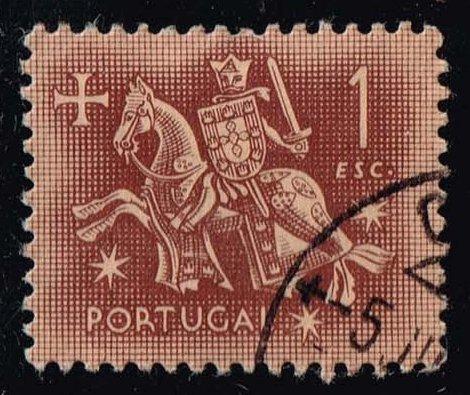 Portugal #766 Equestrian Seal of King Diniz; Used (0.25)
