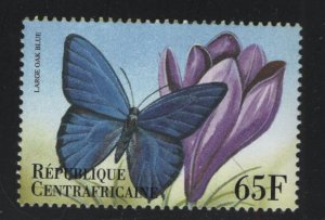 CENTRAL AFRICAN REPUBLIC,  1291 MNH  BUTTERFLIES