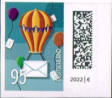 Germany 2024,Sc.# MNH, World of Cover: pencil as a rocket  Mi.#3875 self-adh.