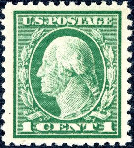 US #498 1917 1c Washington green.  MNH OG Superb Jumbo!