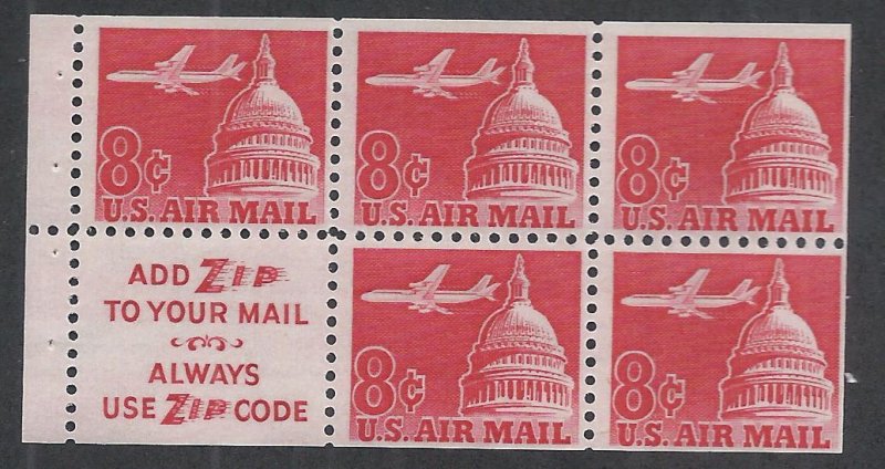 UNITED STATES SC# C64b SLOGEN 3 F/MNH 1964