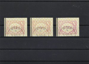 austria atm  automatic vending stamps labels  ref 13319