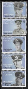 Solomon Islands 1100-4 RAF Leaders Mint NH