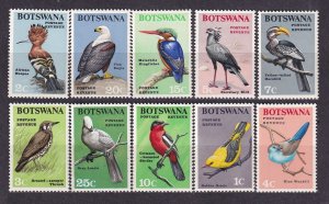 1967 Botswana 19-28 Birds 38,00 €