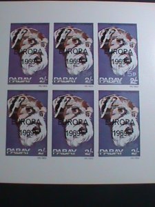 ​PABAY-1969-EUROPA-EMERGENCY STRIKE POST IMPERF  MNH- SHEET VF