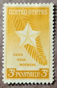 United States #969 3c Gold Star Mothers MNG (1948)