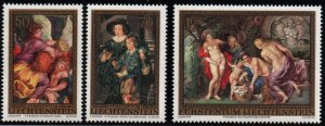 Liechtenstein # 595 - 597 MNH