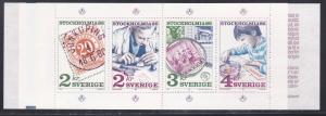 Sweden # 1588a, Booklet - Stockholmia 86 Philatelic Exhibition, 1/2 Cat.