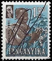 TANGANYIKA   #47 USED (5)