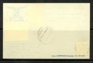 BELGIUM POLAND USSR RUSSIA 1935 GORDON BENNETT BALLOON FLIGHT 2 COUNTRY FRANKING