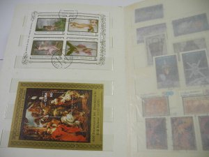 CUBA, accumulation of Stamps in a stock book