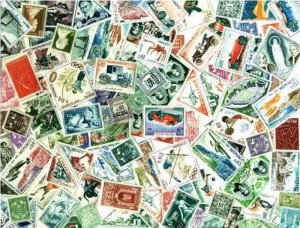Monaco Stamp Collection - 100 Different Stamps