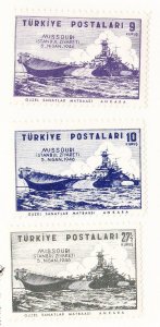 Turkey #940-42 MLH complete U.S.S.Missouri