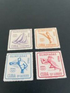 Cuba sc 645,646,C212,C213 MNH comp set