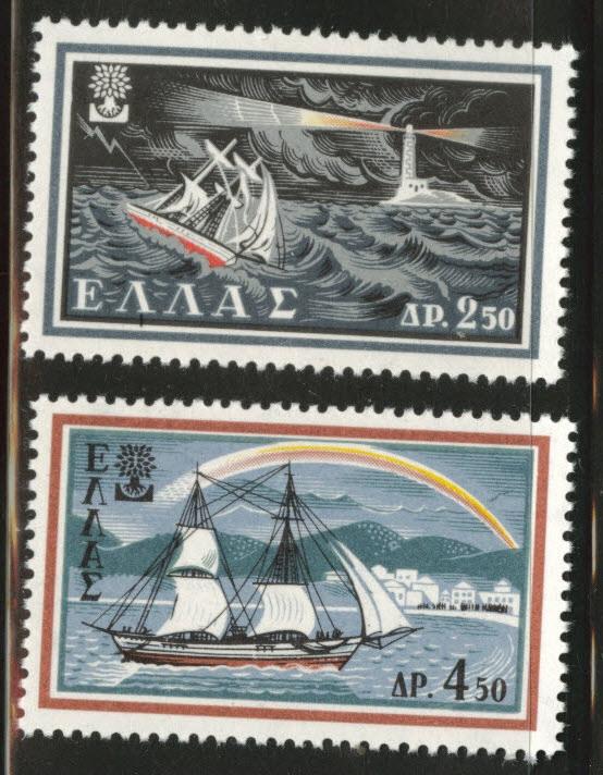 GREECE Scott 667-668 MNH** 1960 Refugee Year set