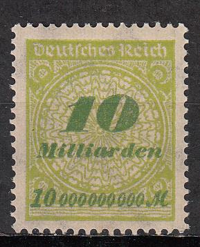 Germany - Inflation Rosetten 10Mrd Mi# 328AP - MNH (5488)