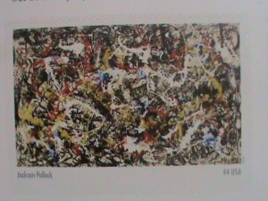​UNITED STATES-2010 SC#4444  ABSTRACT EXPRESSIONISTS-PAINTING-MNH S/S SHEET VF