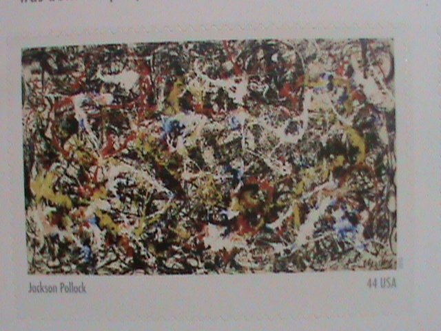 ​UNITED STATES-2010 SC#4444  ABSTRACT EXPRESSIONISTS-PAINTING-MNH S/S SHEET VF