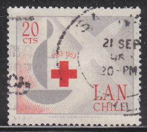 Chile C249 Centenary of the International Red Cross 1963