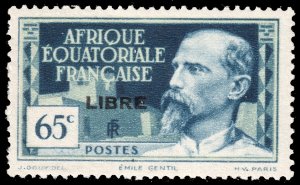 French Equatorial Africa #102  MNH - Stamps of 1936-40 Overprinted (1940)