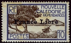 New Caledonia #222 Mint F-VF SCV$13.50...French Colonies are Hot!