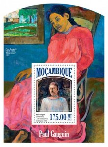 Mozambique 2013 French Painter Paul Gauguin  Stamp S/S 13A-1399