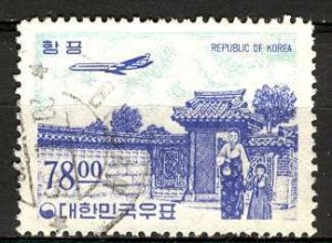 Korea South; 1964: Sc. # C37: Used Single Stamp
